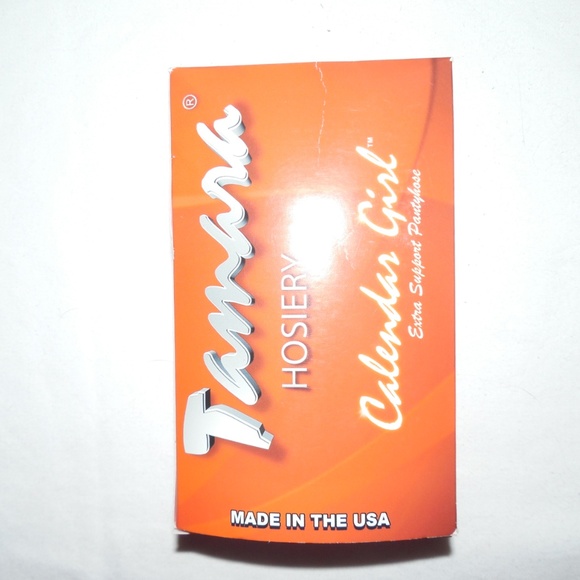 New Tamara Control Top Pantyhose Light Suntan Sizes B C C-LG XTL 2XL - Picture 4 of 7